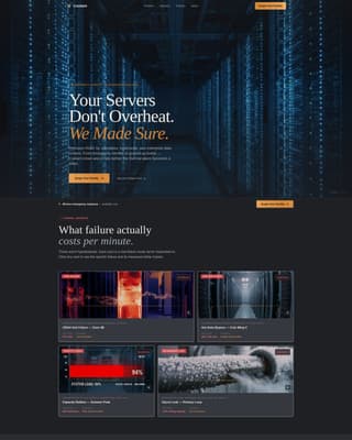 Coolant - Precision HVAC Landing Page Template