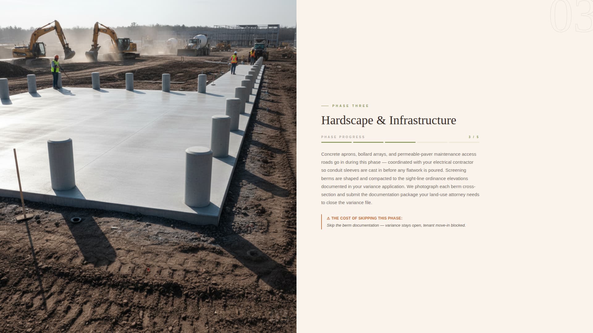 Hardscape - Professional Datacenterlandscaping Landing Page Template
