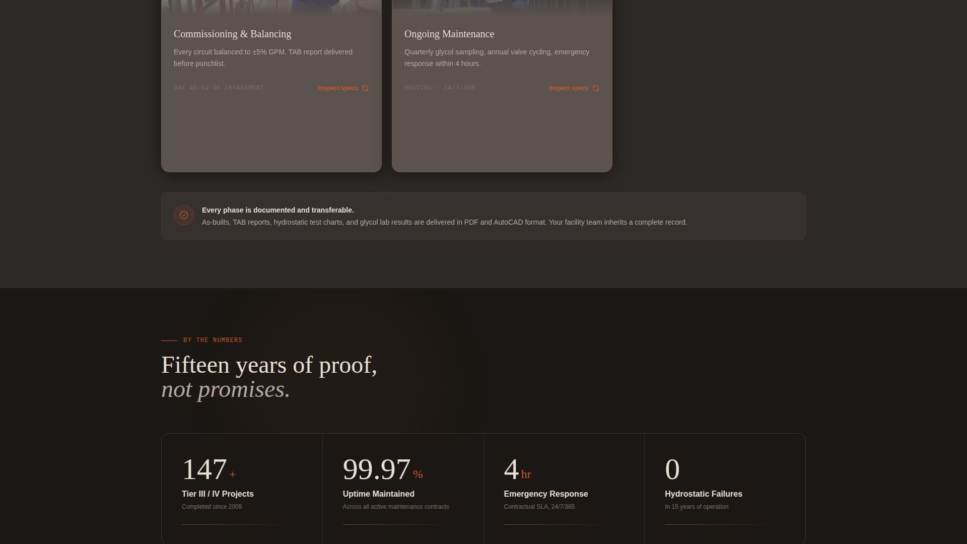 Manifold - Precision Plumbing Landing Page Template