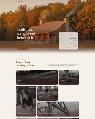 Design-Build Firm Phase-by-Phase Website Template