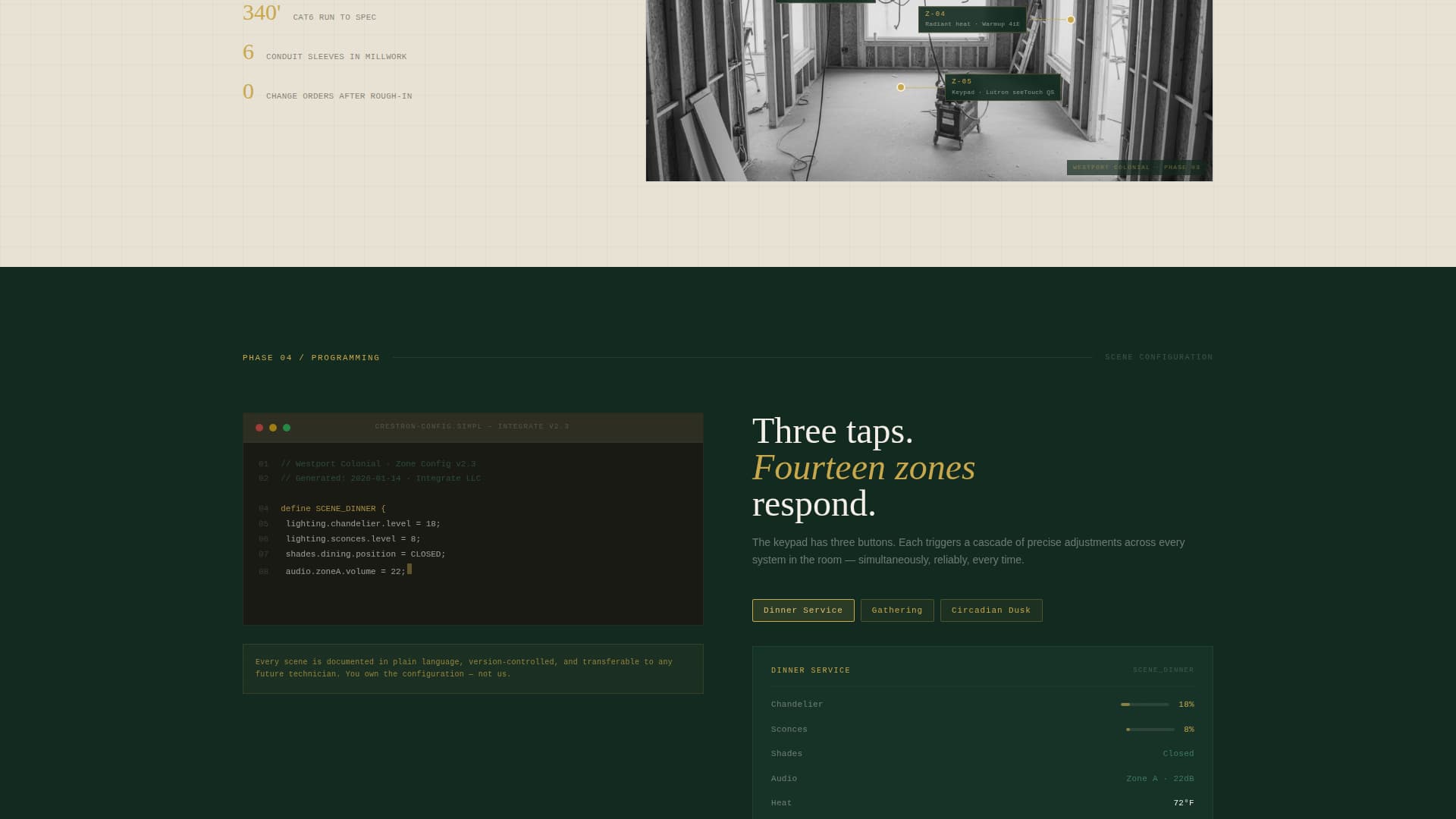 Integrate - Precision Smarthome Landing Page Template