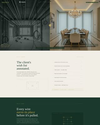 Integrate - Precision Smarthome Landing Page Template