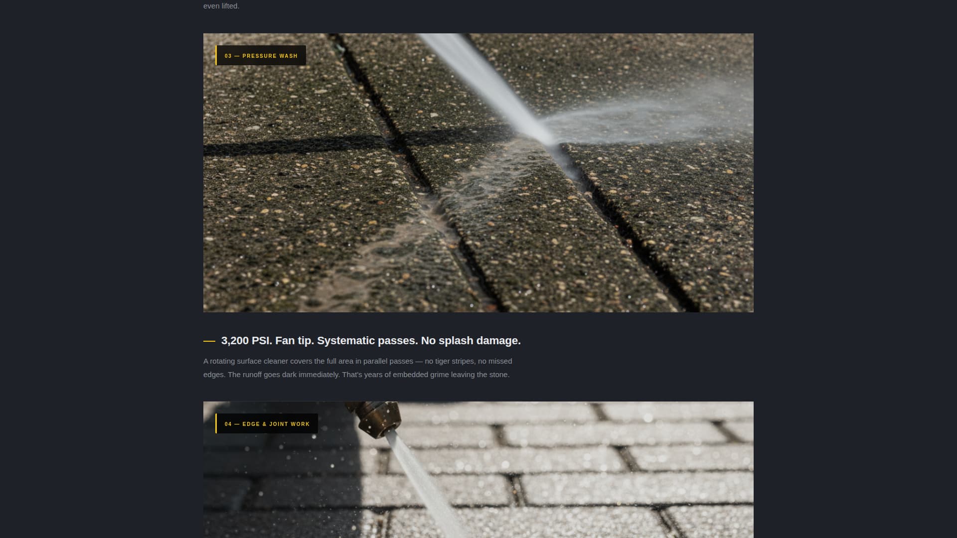 Driveway - Modern Cleaning Landing Page Template