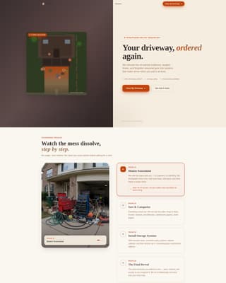 Curb - Trusted Drivewayorganizer Landing Page Template