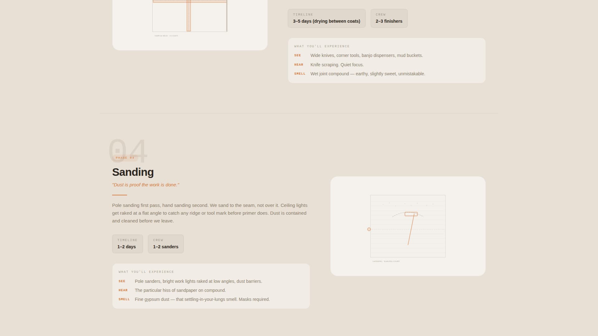 Tape - Seamless Drywall Landing Page Template