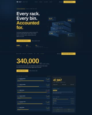 Vault - Precision Fashionstorage Landing Page Template