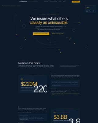Hazmatguard - Authoritative Risk Landing Page Template