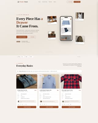 Family-Owned Business Portfolio & Case Study Website Template