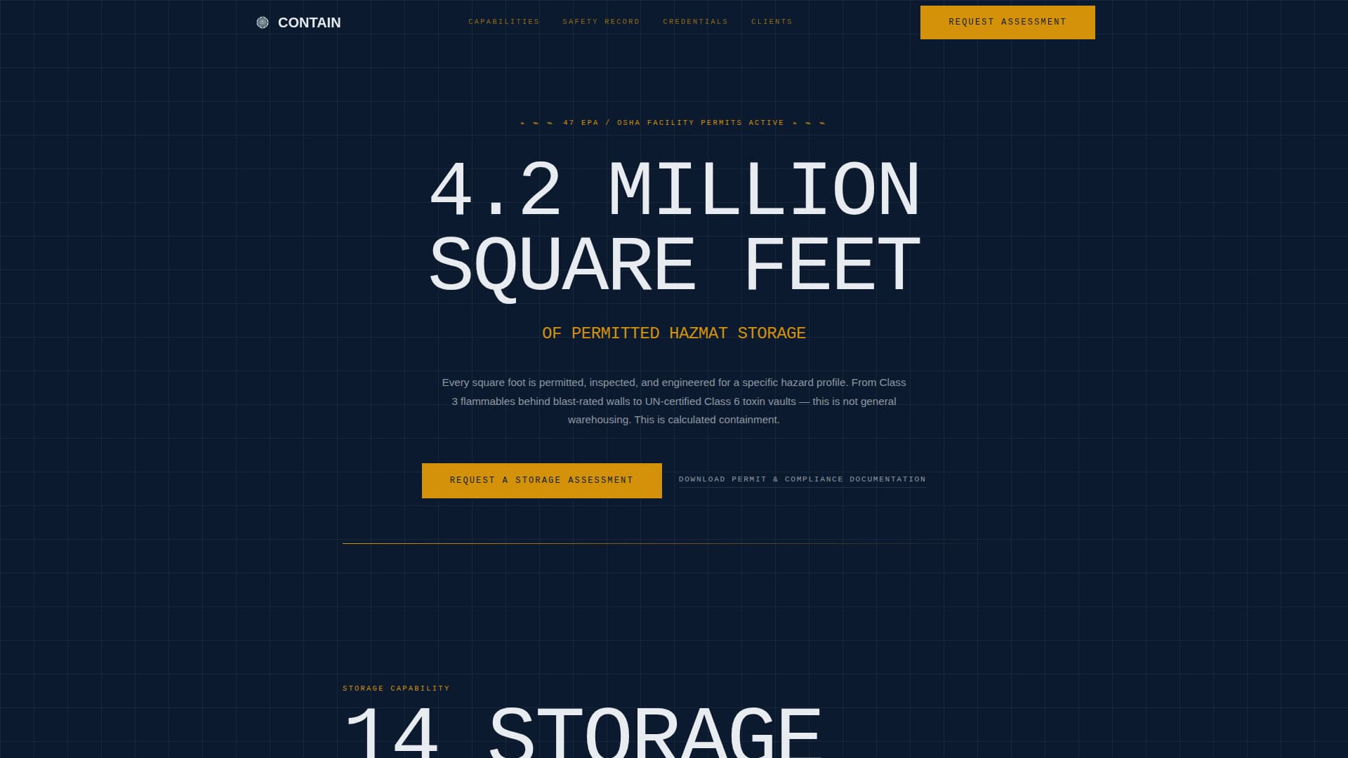 Hazardous - Highconverting Material Landing Page Template