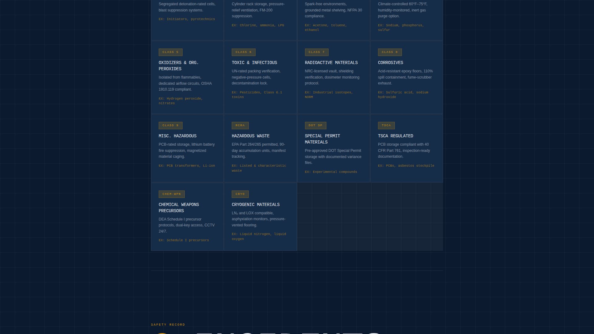 Hazardous - Highconverting Material Landing Page Template