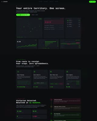 Tobacco Vertical SaaS Privacy Policy Website Template