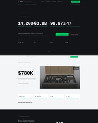 Crate - Precision Medicalequipment Landing Page Template