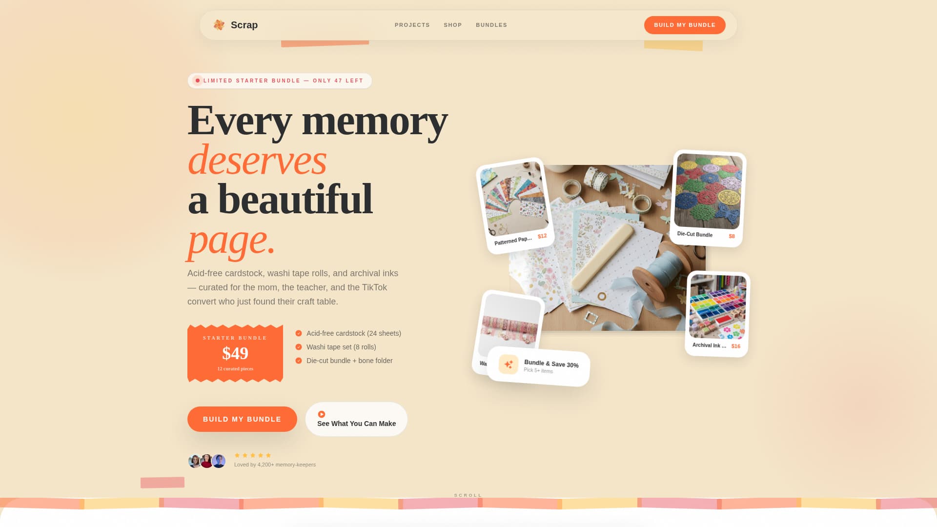 Hobby & Passion Supplies Professional Website Template