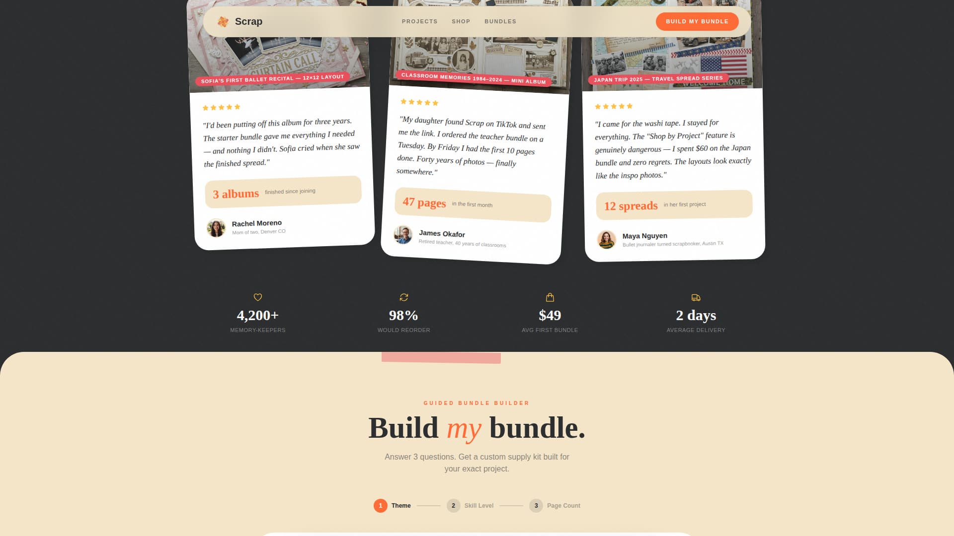 Hobby & Passion Supplies Professional Website Template