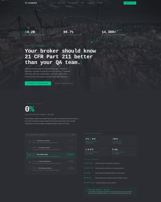 Clearance - Precision Pharmaceutical Landing Page Template