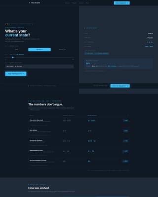 Strategic Startup Advisory & Engagement Estimator Website Template