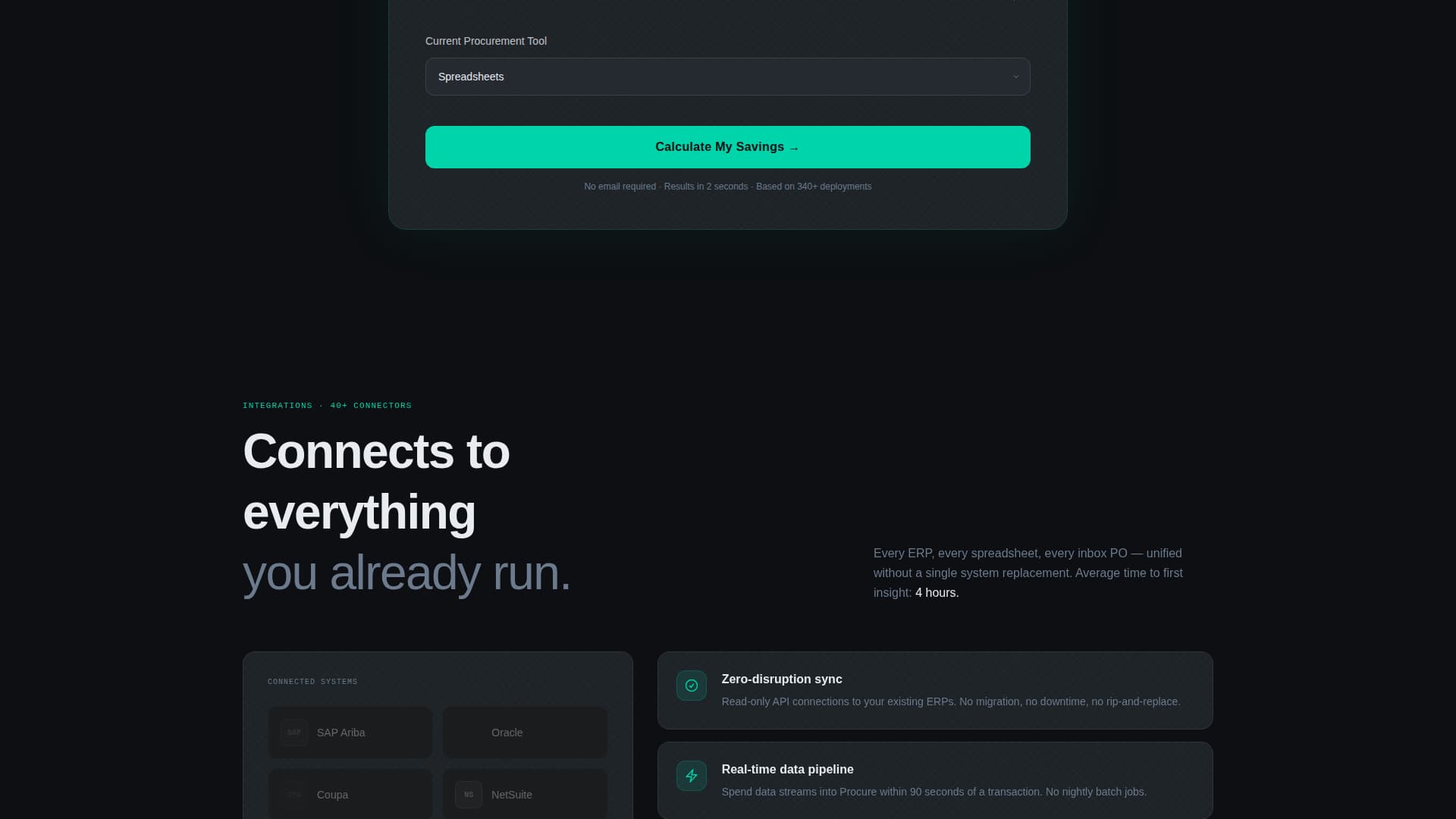 Procure - Powerful Procurement Landing Page Template