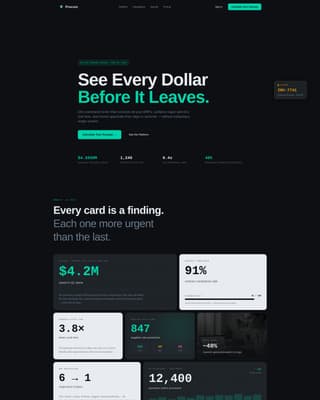 Procure - Powerful Procurement Landing Page Template