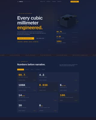 Shield - Precision Packaging Landing Page Template