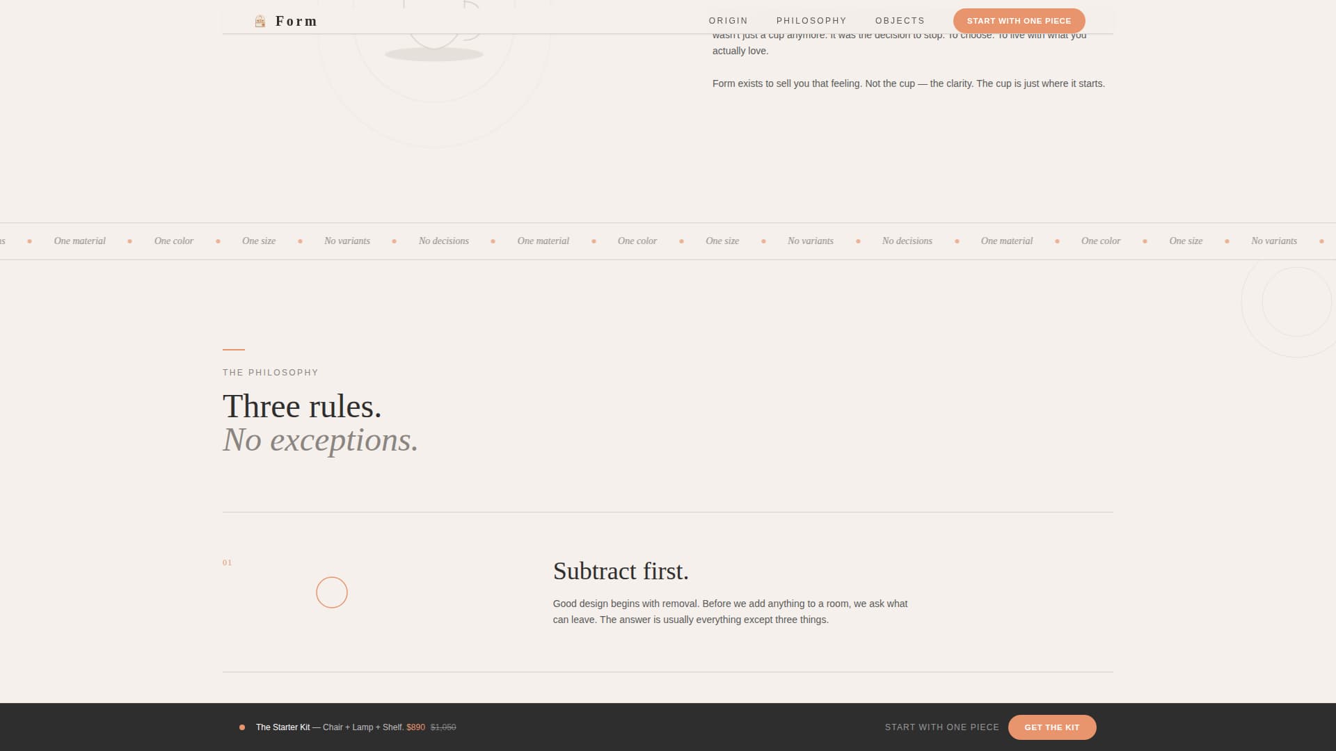 Interior Design Studio Specialist Professional Website Template