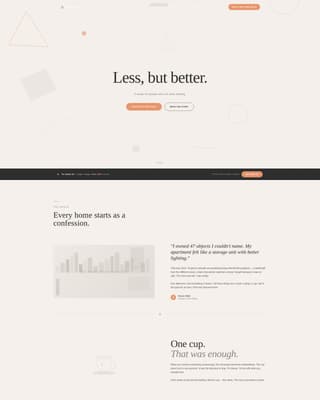 Interior Design Studio Specialist Professional Website Template