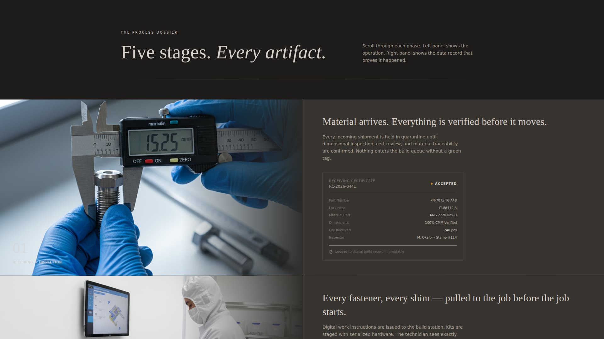 Torque - Precision Aerospace Landing Page Template