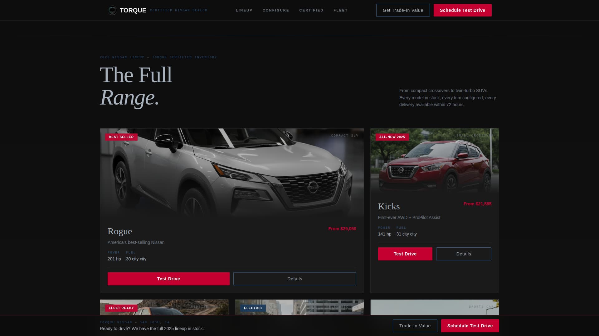 Car Dealership Advanced Professional Website Template