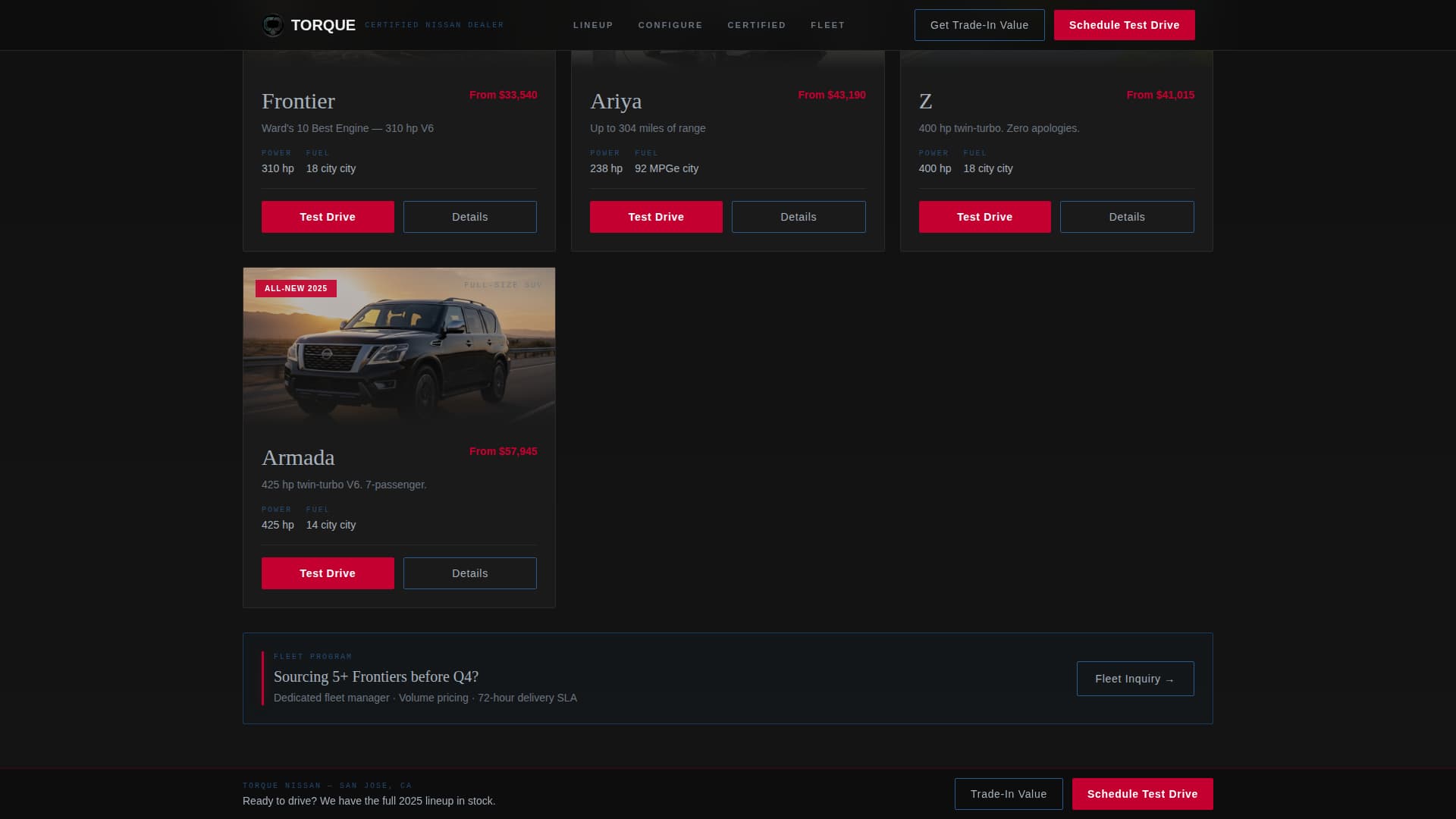 Car Dealership Advanced Professional Website Template