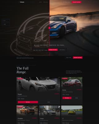 Car Dealership Advanced Professional Website Template
