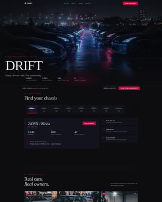 Car Dealership Complete Professional Website Template