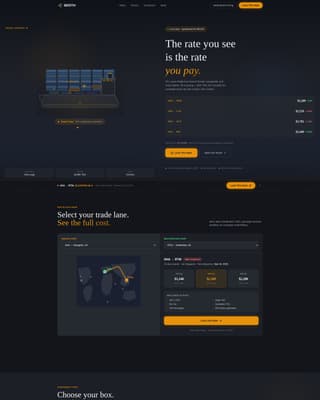Berth - Dynamic Oceanshipping Landing Page Template
