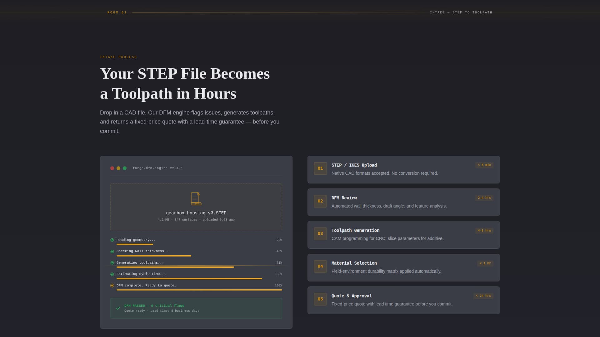 Forge - Precision Agricultural Landing Page Template