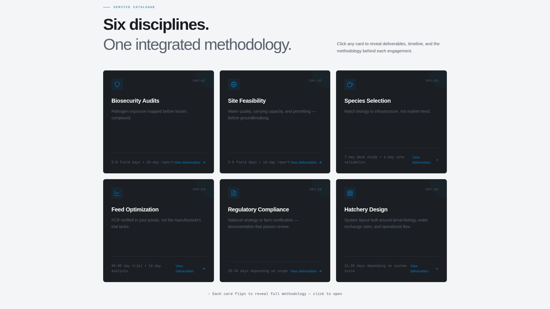 Hatchery - Precision Aquaculture Landing Page Template