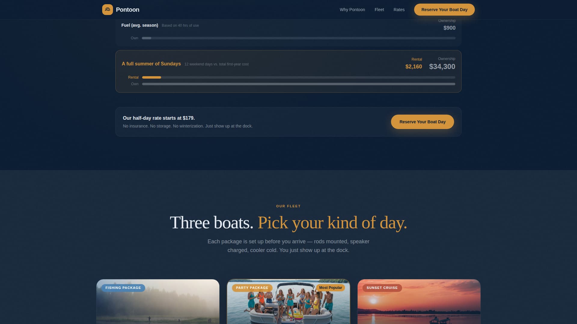 Marine & Boat Professional Website Template