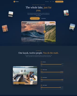 Marine & Boat Professional Website Template