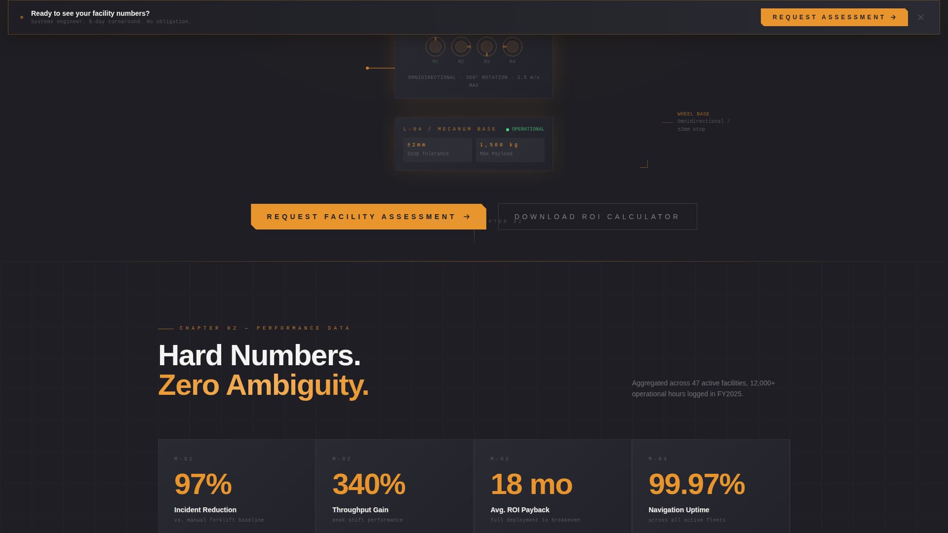 Convoy - Precision Agv Landing Page Template