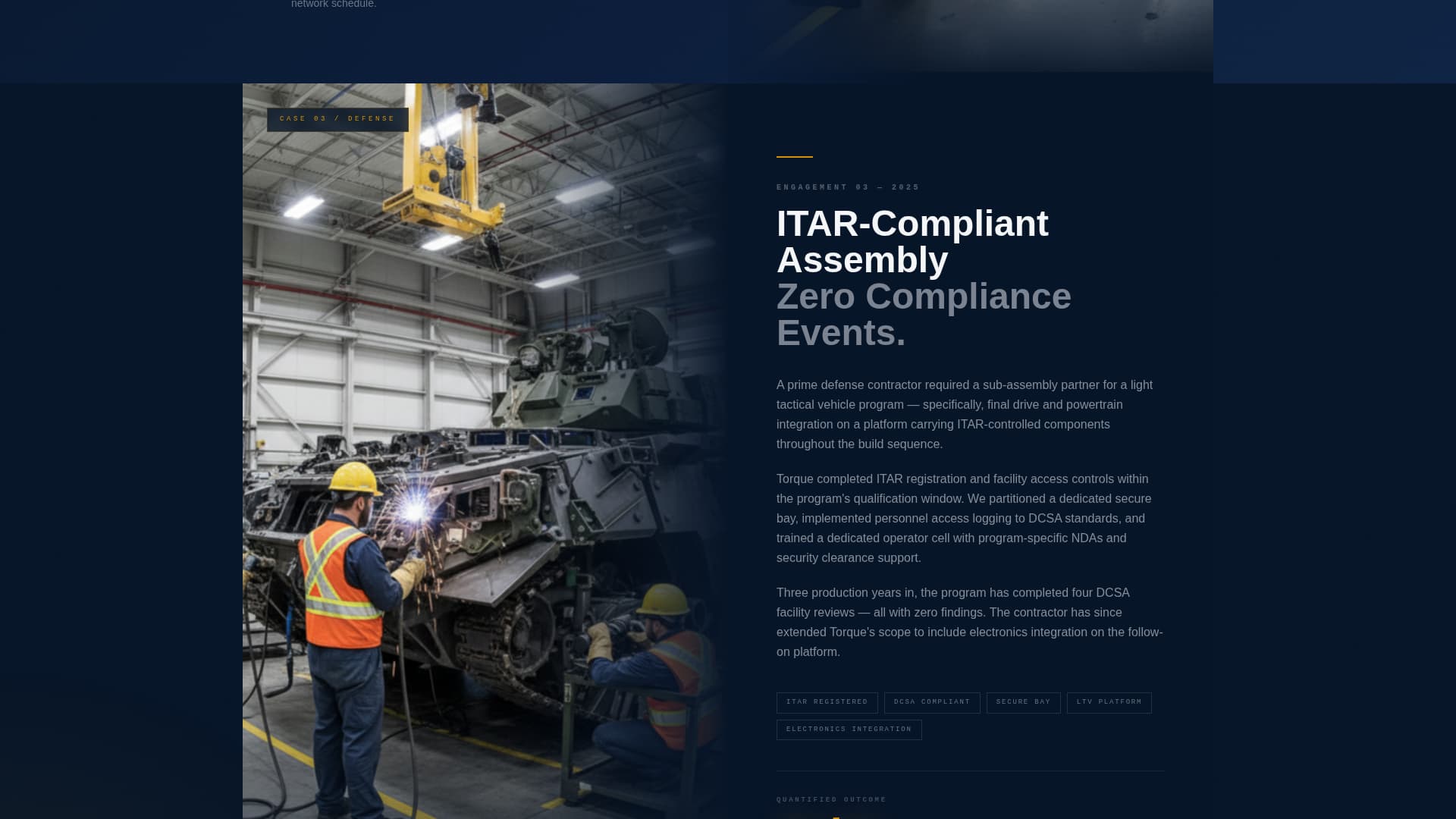 Torque - Precision Automotive Landing Page Template