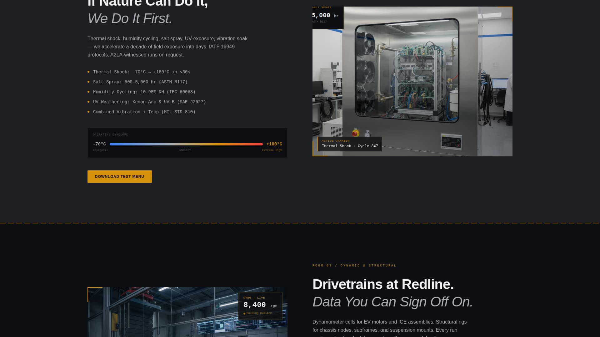 Torque - Industrial Automotive Landing Page Template