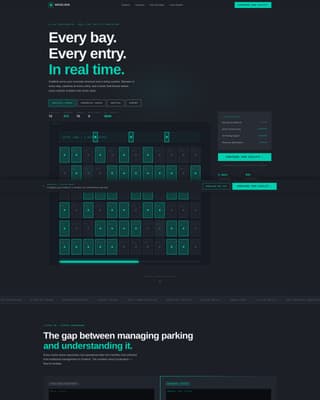 Gridlock - Intelligent Parking Landing Page Template