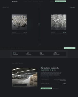 Polymer - Precision Biodegradable Landing Page Template
