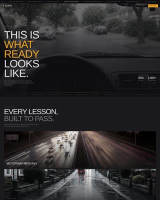 Clutch - Industrial Driving School Landing Page Template