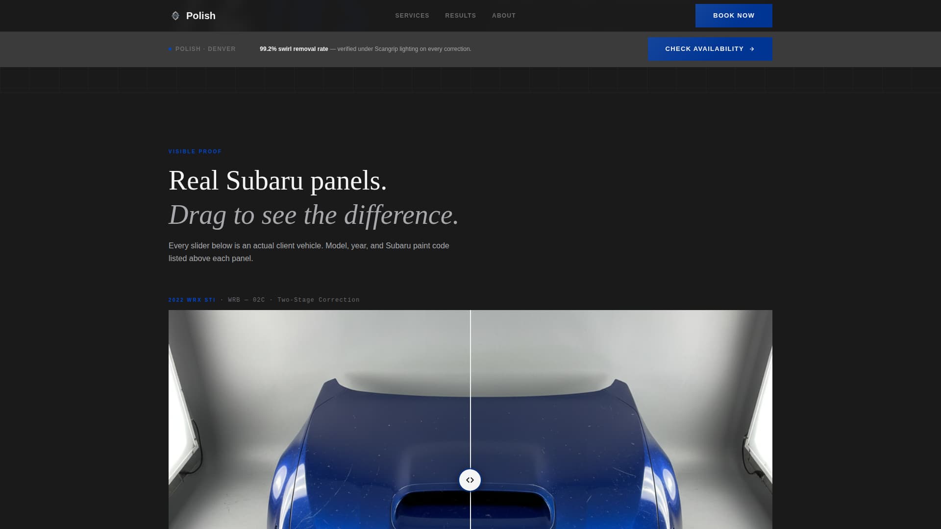 Car Dealership Specialist Booking Website Template