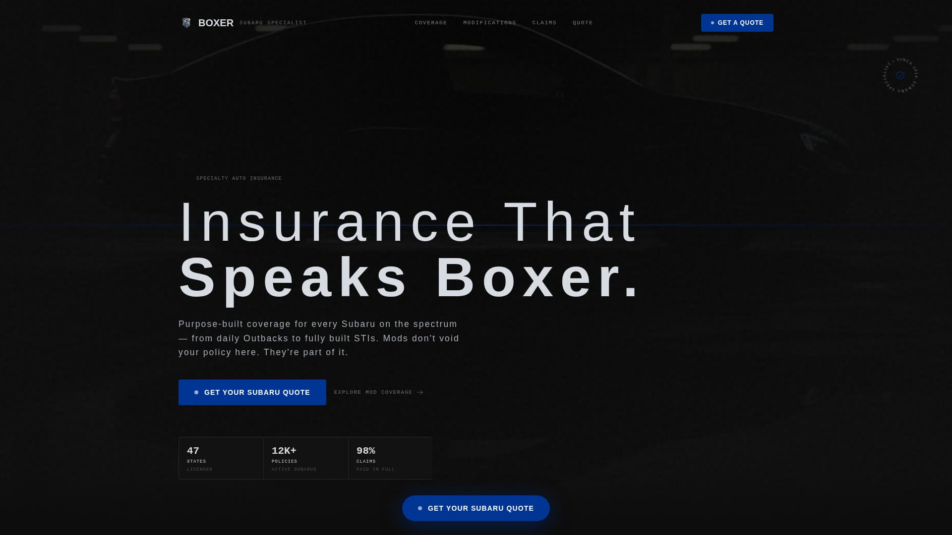 Car Dealership Professional Website Template