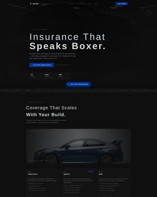 Car Dealership Professional Website Template