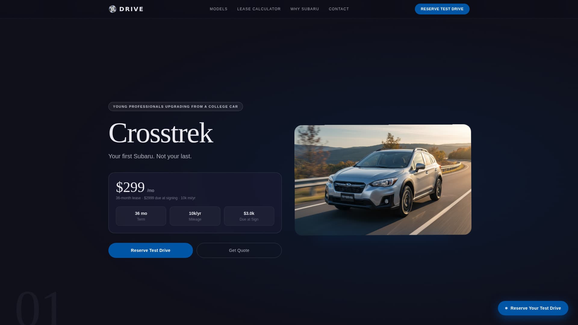 Car Dealership Complete Booking Website Template
