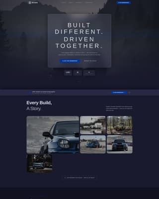 Car Dealership Careers Website Template