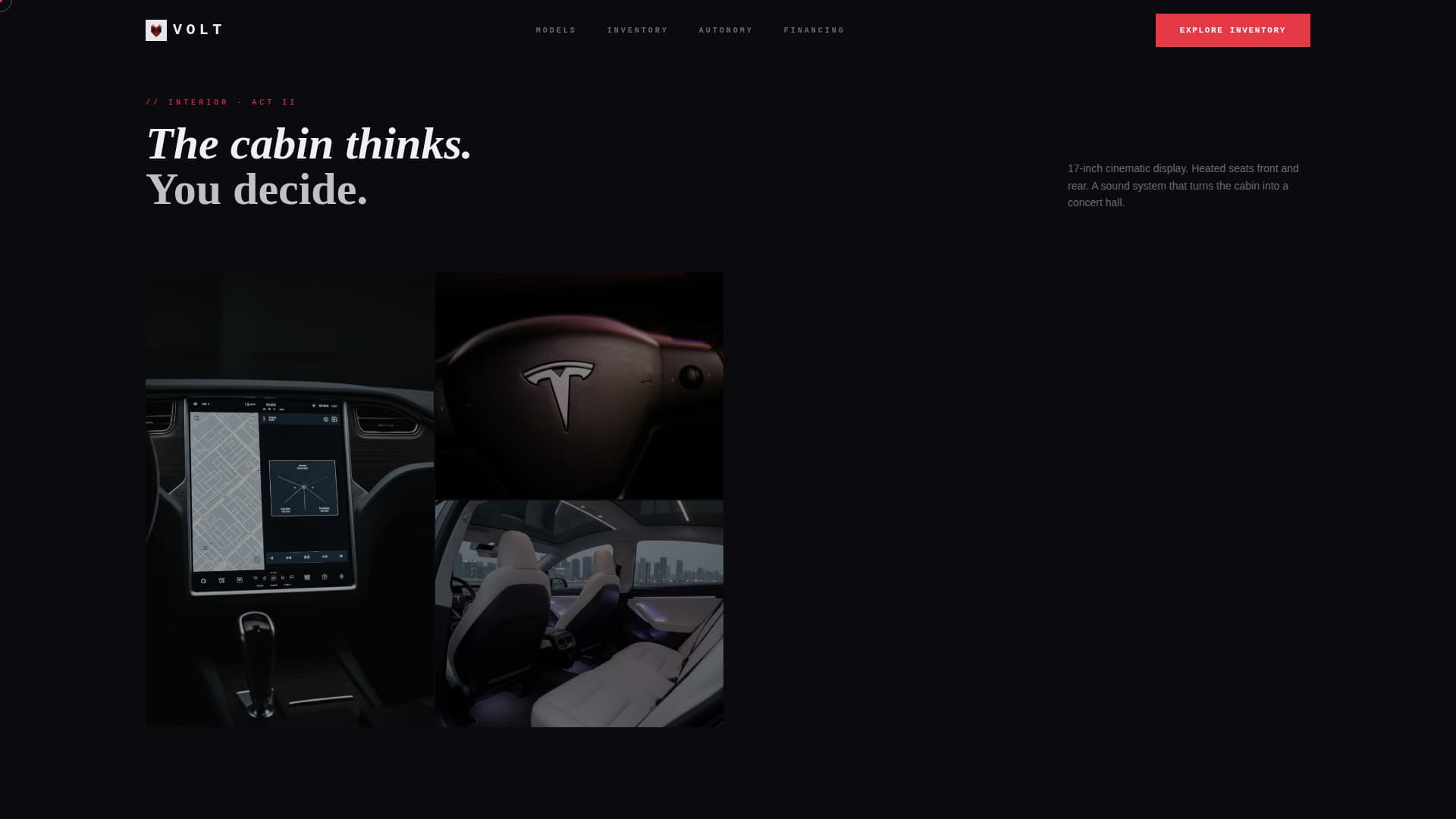 Car Dealership Specialist Professional Website Template