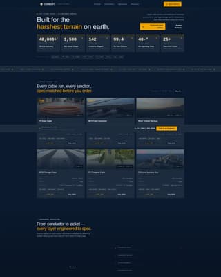 Conduit - Precision Renewables Landing Page Template