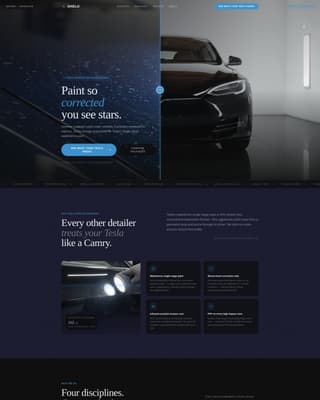 Car Dealership Specialist Pricing Website Template