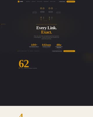 Forge - Precision Chainbelt Landing Page Template